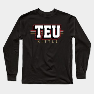 Tight End University - TEU - George Kittle - San Francisco 49ers Long Sleeve T-Shirt